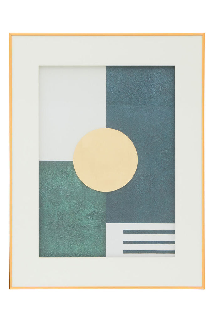 Nason Green And Gold Wall Art