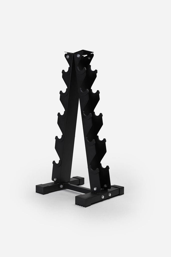 Northern Dumbbell A-Frame Storage Holder Rack - Black