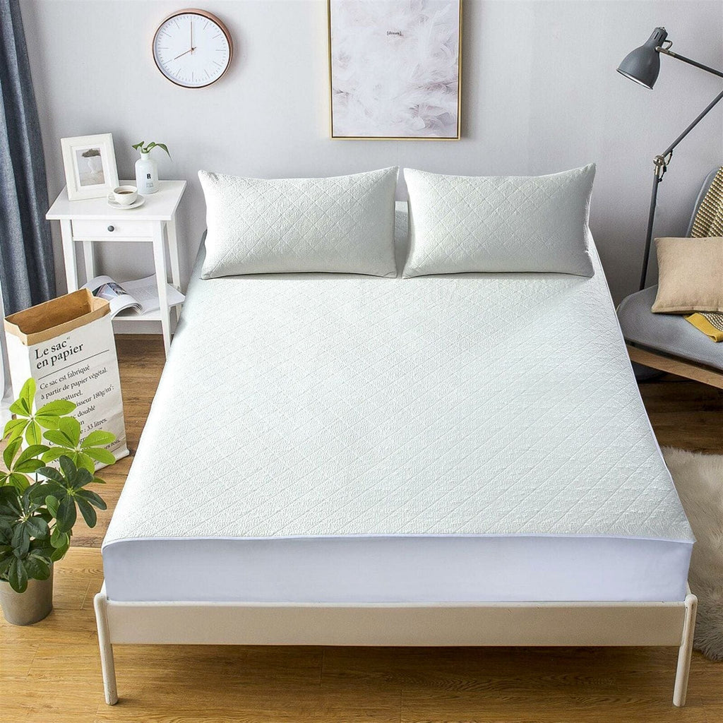 OLIVIA ROCCO Bamboo Extra Deep Quilted Waterproof Mattress Protector – Hypoallergenic