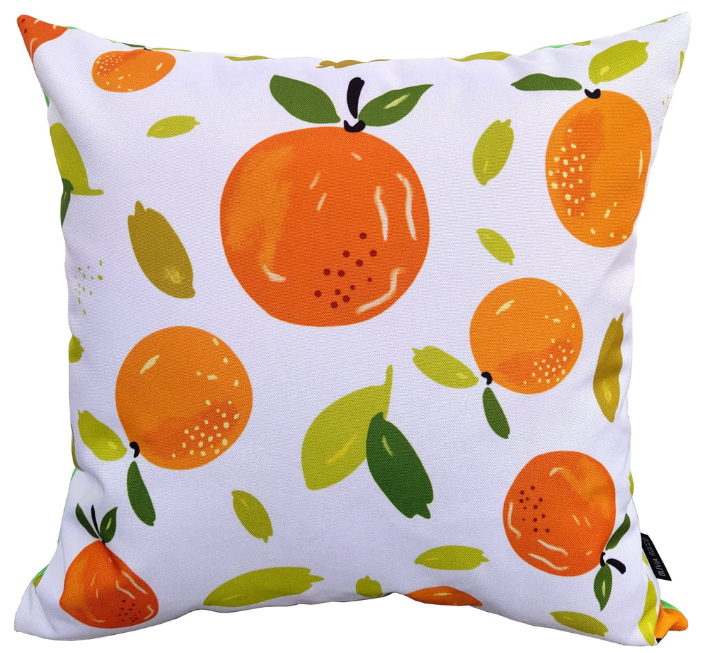OLIVIA ROCCO Waterproof Summer Fruit Design Waterproof Cushion – 43x43cm