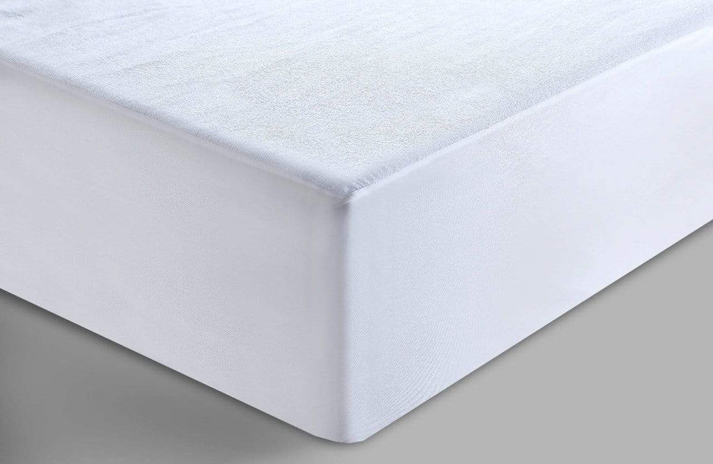 OLIVIA ROCCO Waterproof Terry Towel Mattress Protector – Deep Skirt, Absorbent & Noise‑Free