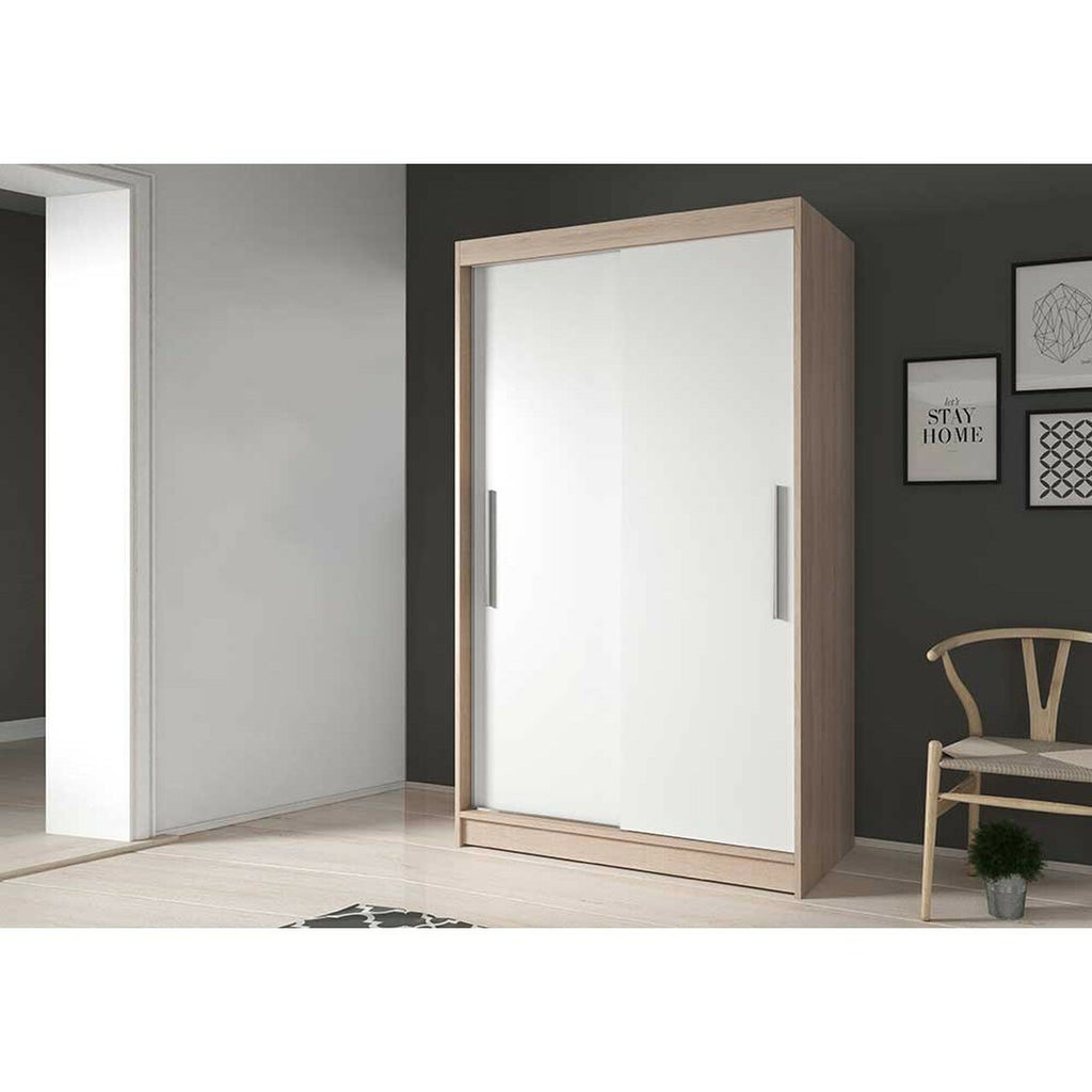 120cm Modern Wardrobe with Sliding Doors - (NEOMI04)