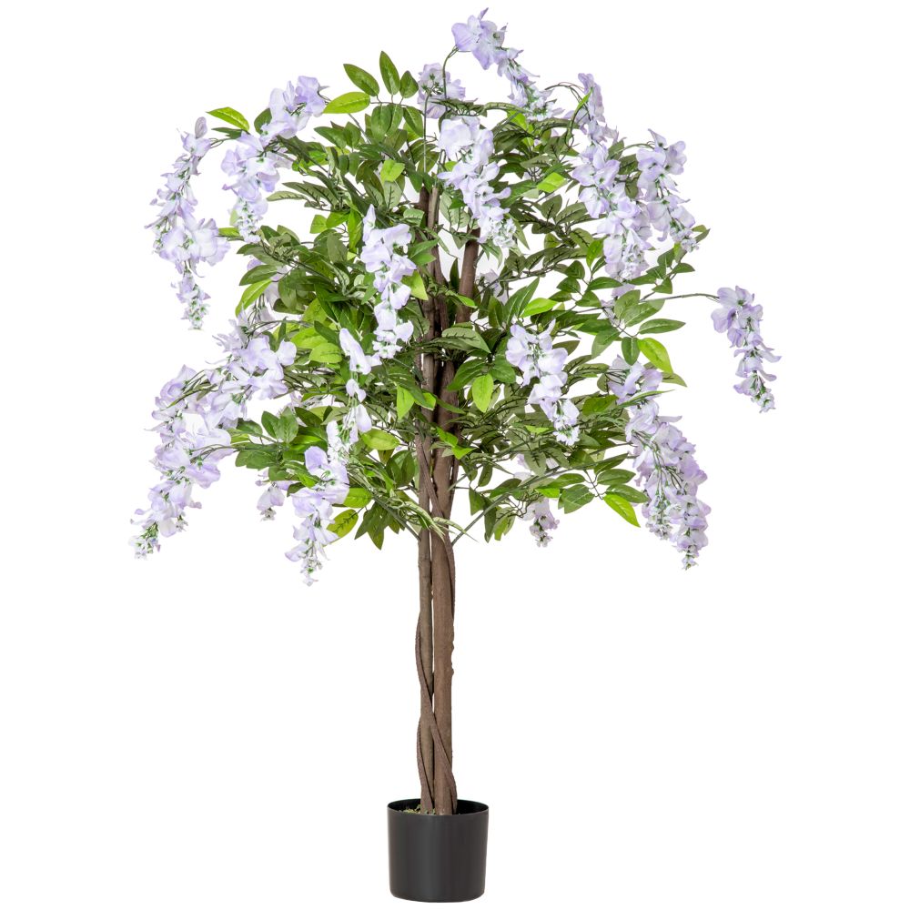 Realistic Artificial Wisteria Flower Tree - 110cm