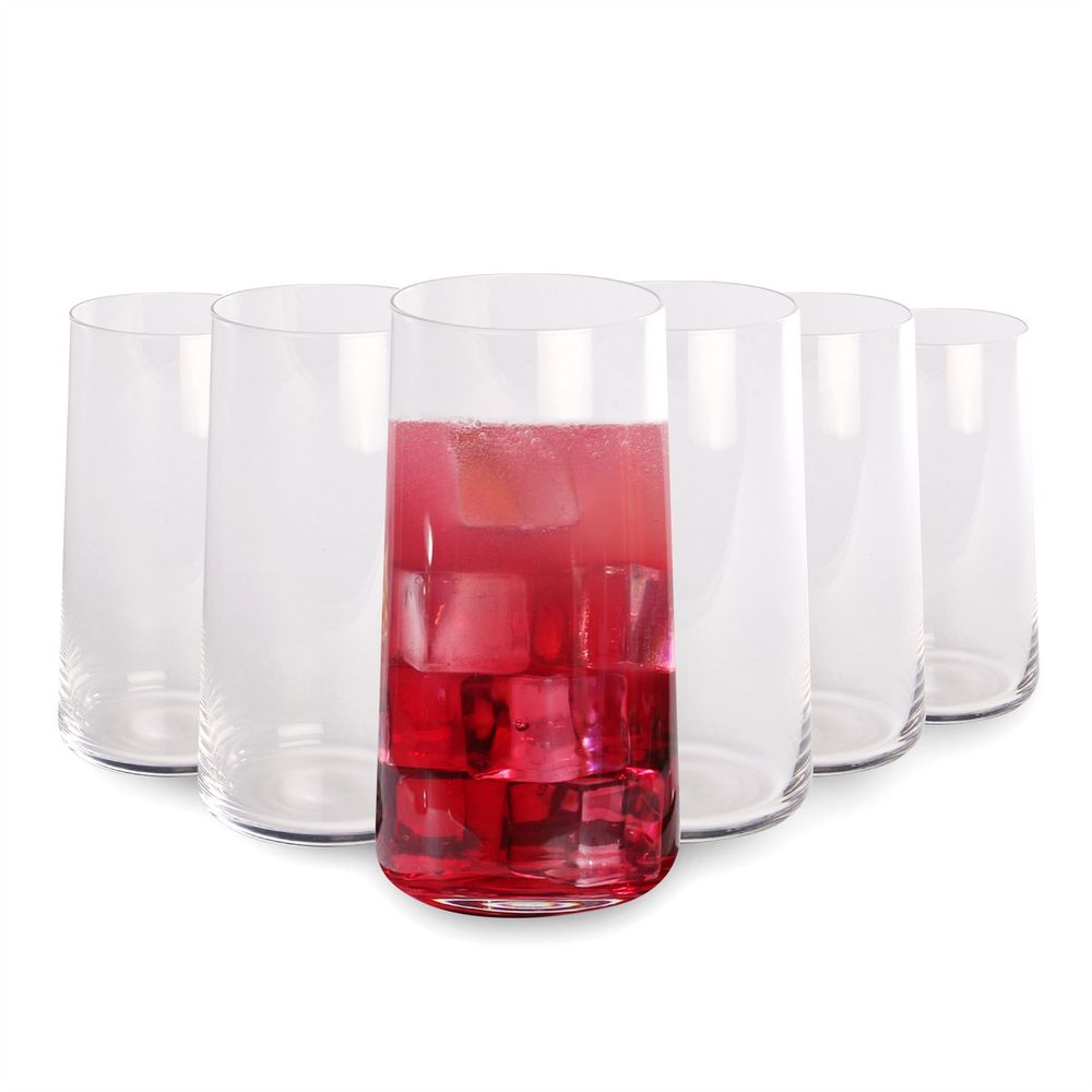 Maison & White Tall Drinking Glasses - Set of 6