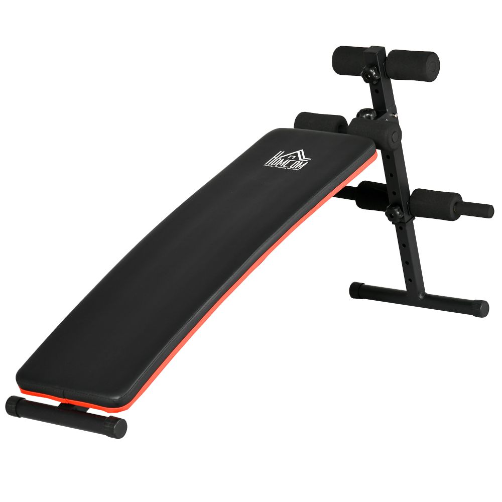 Foldable Sit Up Bench - Adjustable Core Workout Training for Home Gym