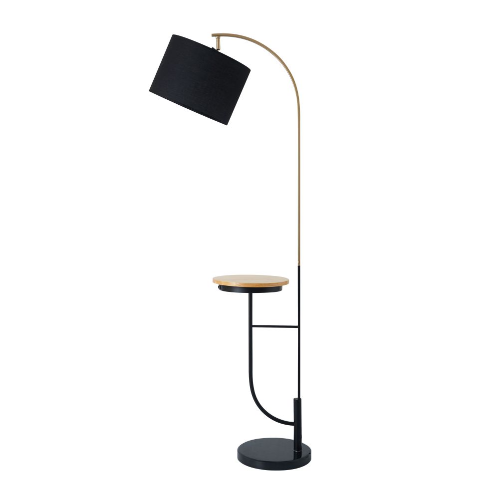 Versanora Floor Lamp with USB Port and Table