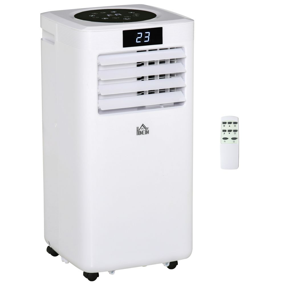 7000 BTU Portable Air Conditioner Unit with Remote - White