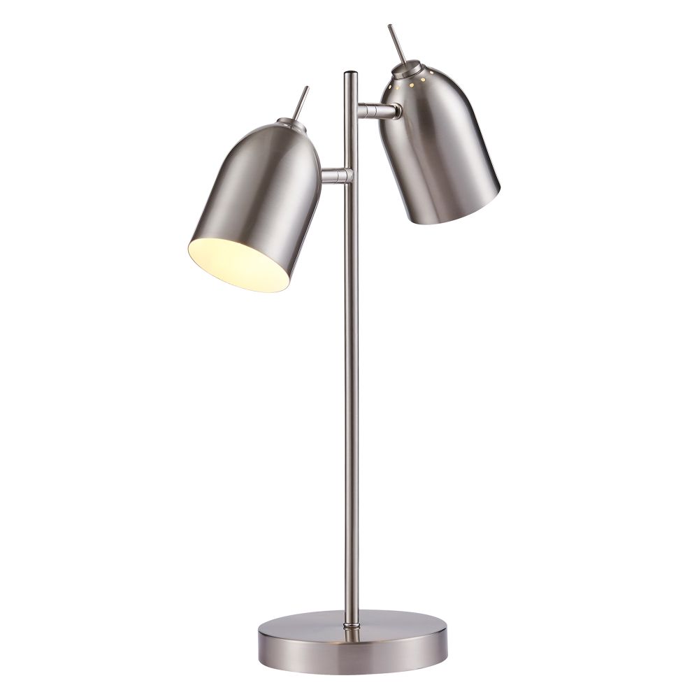 Mason Adjustable Spotlights Table Lamp - Chrome