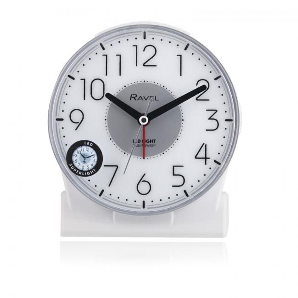 Ravel Large Contemporary Quartz Alarm Clock - RC036.4
